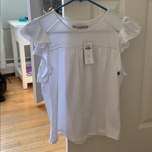 abercrombie & fitch white shirt